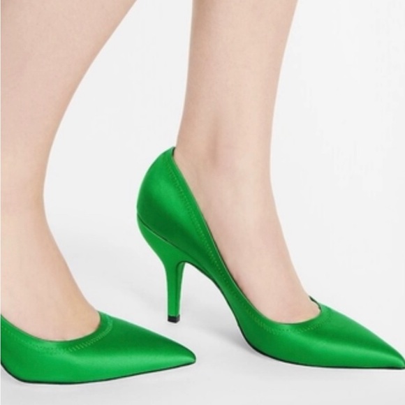 Louis Vuitton LV Archlight Green high heel Pump NEW in box size 38 made in Italy - Picture 2 of 3